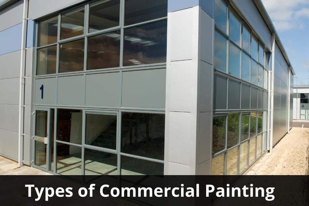 Image presents Types of commercial painting
