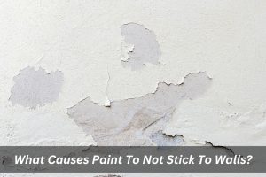 Image presents What Causes Paint To Not Stick To Walls - Paint Not Sticking To Wall
