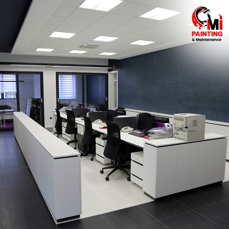 Image presents Professional Office Painting