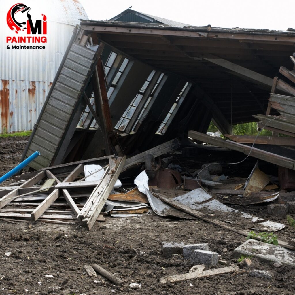 Shed Demolition - Top Quality Demolition Services - MI Painting
