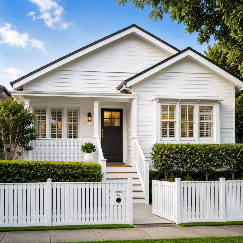 A repainted Bayside home