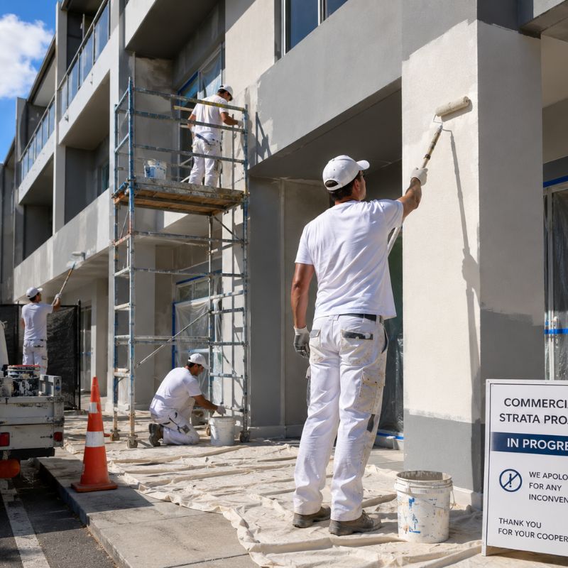 painter / crew on a Northern Beaches home