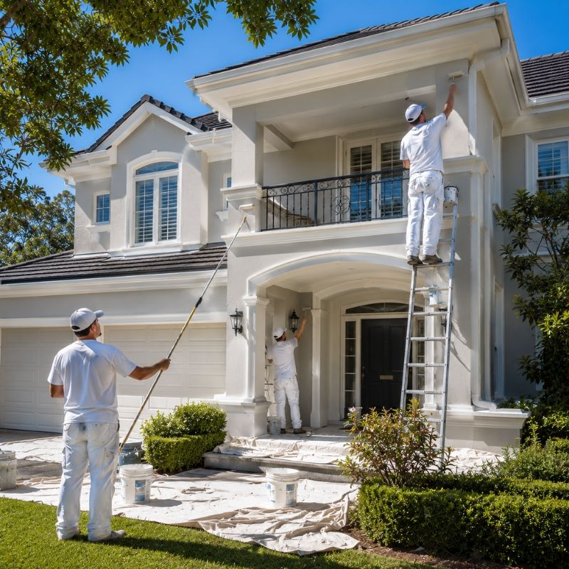 painter / crew on a The Hills Shire home